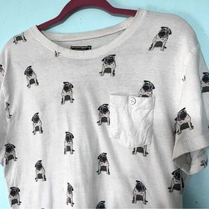 XL Men’s Graphic T Creative Destruction Pug Print